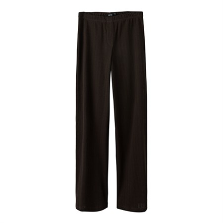 LMTD - Leedle LW Wide Pant, Black Coffee