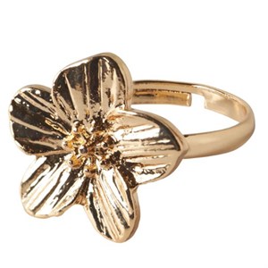 LMTD - NLF HIBI MINI RING, Gold Colour