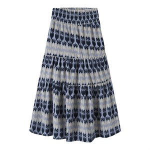 Name It - NKF JAMSA LONG SKIRT, Purple Impression