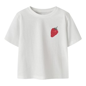 Name It - NMF JAYSLINE SS NREG TOP, Bright White