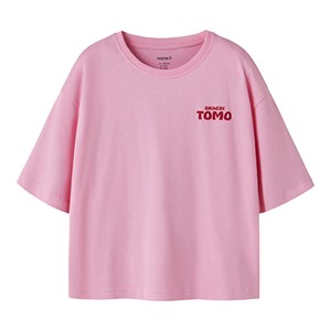 Name It - NKF JULMO SS RLX TOP, Pink Drink