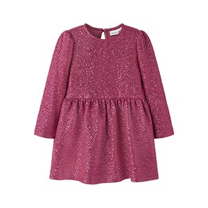 Name It - NMF RISINE LS DRESS PB, Pink Yarrow