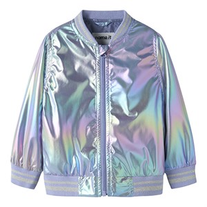 Name It - Molina Bomber Jakke Shine, Lavender Lustre