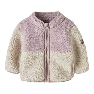 Name It - NBF MACEY TEDDY JACKET BLOCK, Violet Ice
