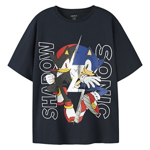 Name It - NKM JULLE SONIC SS NREG TOP NOOS SKY, Navy Blazer