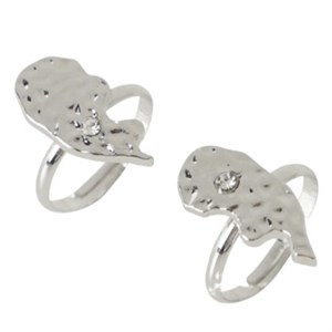LMTD - NKF LFRIENDS 2P BFF RING, Silver Colour