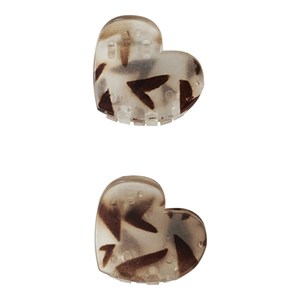 Name It -  NKF LEO HEART 2P HAIRCLAW, Semolina