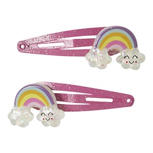 Name It -  NMF LUNICORN 2P HAIRCLIP, Rainbow