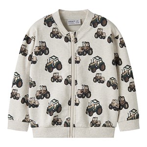 Name It - NMM LIBERTUS LS NREG SWEAT CARD BRU, Peyote Melange