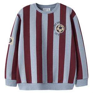 Name It - NMM LANE LS NREG SWEAT BRU, Ashley Blue