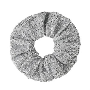 Name It - NKFRIGLITTER SCRUNCHIE, Silver