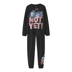 Name It -  NKFANDA STITCH LS NIGHTSET NOOS WDI, Black