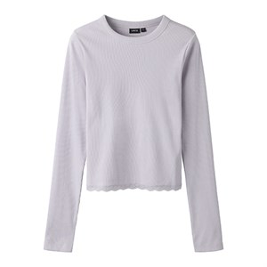 LMTD - NLF NINAJA LS CROP LACE S TOP, Misty Lilac