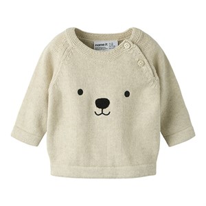 Name It - NBM OTHELLO LS KNIT, Peyote Melange