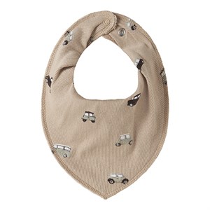 Name It - NBM OTTOMAN SCARF BIB, Sesame