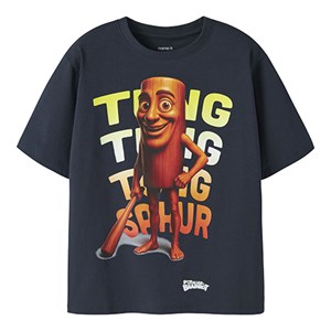 Name It - NKM ARTURO ITALIAN BRAINROT SS NREG TOP, Navy Blazer