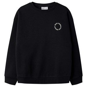 Name It - NKF RIA LS RLX SWEAT BRU NOOS, Black