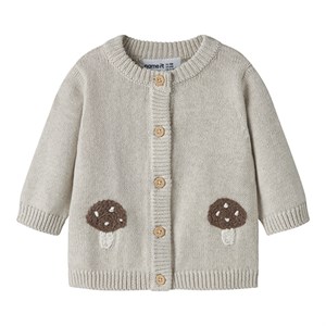 Name It - NBF OTELIA LS KNIT CARD, Peyote Melange
