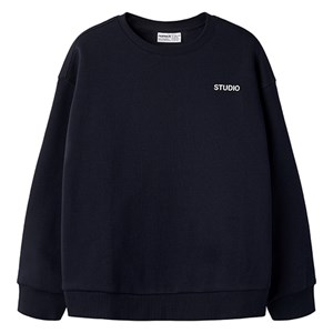 Name It - NKM RIO LS RLX SWEAT BRU NOOS, Dark Sapphire