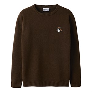 Name It -  NKM OLEXANDR LS KNIT, Chocolate Plum