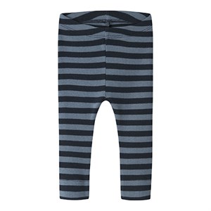 Name It - NBN BANIO XSL LEGGING NOOS, Dark Sapphire Stripes Blue Mirage