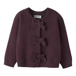 Name It - NMF RAIN LS LOOSE KNIT CARDIGAN, Catawba Grape