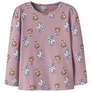Name It - NMF JEMINA PAW LS TOP CPLG, Lilas