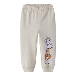 Name It - NMF JEMMA PAW NREG SWE PANT UNB CPLG,  Peyote Melange