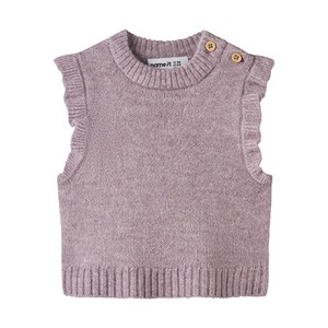 Name It - NBF ROSELY KNIT SLIPOVER, Mauve Shadows