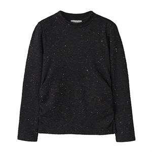 Name It - NKF RETNA LS SLIM TOP,  Black