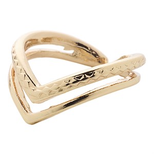 LMTD -  NLFPOINTY RING, Gold Colour