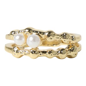 LMTD -  NLF PEARLY RING, Gold Colour