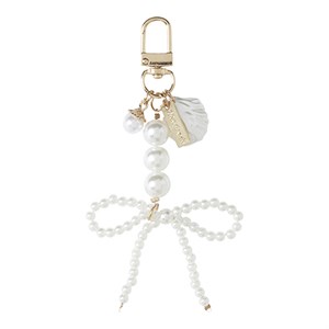 Name It - NKF RISETTE BAG CHARM, Bright White Bow