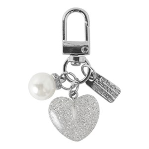 Name It - NKF RISETTE BAG CHARM, Silver Heart