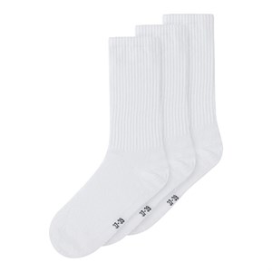 Name It - NKN FRANKIE 3P SOCK NOOS, Bright White
