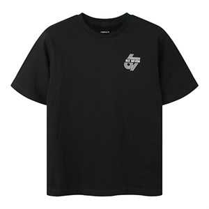 Name It - NKM HRIDOJ SS NREG SIX SEVEN TOP, Black