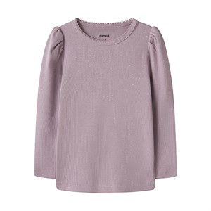 Name It - NMFROSALLY LS SLIM TOP, Mauve Shadow