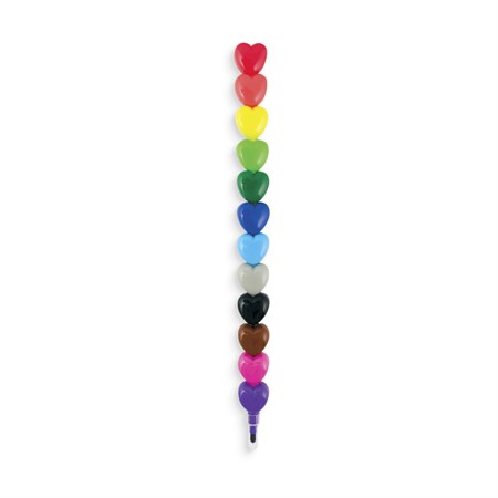 OOLY - Heart To Heart Stacking Crayon