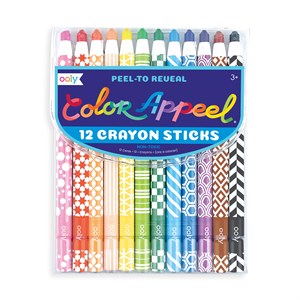 OOLY - Color Appeel Crayons, 12 stk.