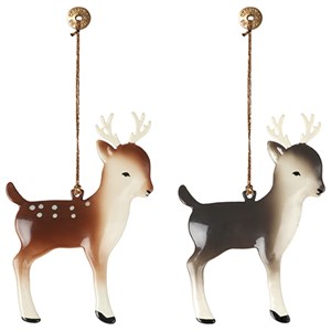 Maileg - Metal Ornament, Bambi - Vælg Variant