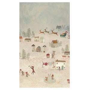 Maileg - Gavepapir Santa Is Coming, 10 m