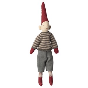 Maileg - Nisse Str. 1, Dreng Med Strikket Sweater