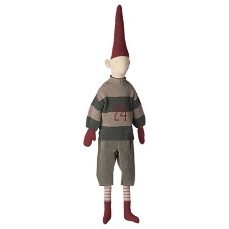 Maileg - Nisse Str. 6, Dreng Med Strikket Sweater