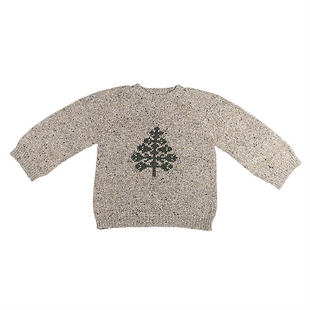 Maileg - Strikket Sweater, Str. 5 - 6 År, Træ