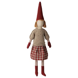 Maileg - FORUDBESTILLING Pixy Nisse, Str. 5 - Pige - Strikket Bluse