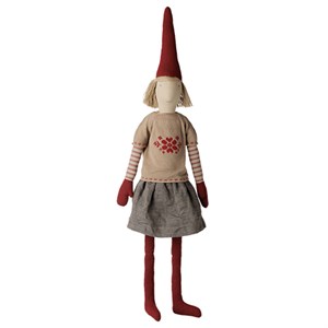 Maileg - FORUDBESTILLING Pixy Nisse, Str. 6 - Pige - Strikket Bluse