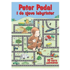 Forlaget Carlsen - Peter Pedal I De Sjove Labyrinter