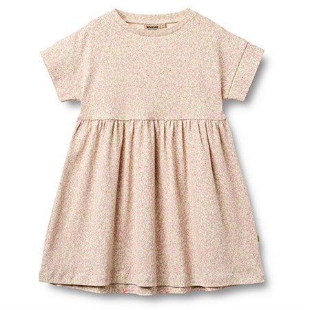 Wheat - Jersey Kjole Emilie SS, Coral Flowers