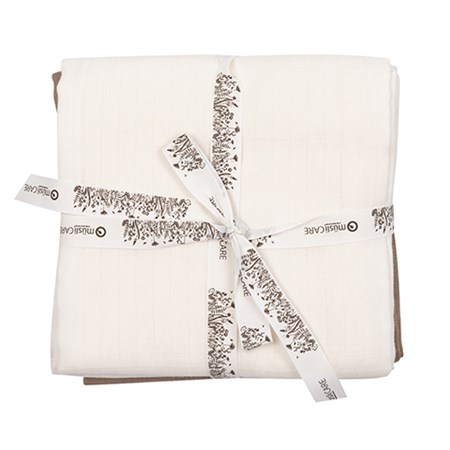Müsli -  Solid Muslin Wrap 2-pack, Balsam Cream
