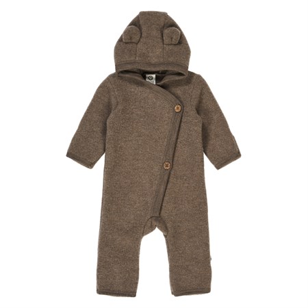 Müsli - Woolly Fleece Suit, Walnut Melange